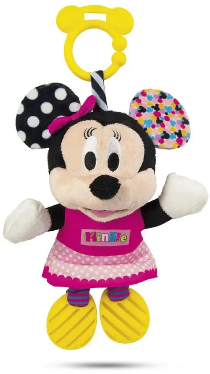 Clementoni Minnie Mouse Sensorisch Speelgoed - Interactieve Knuffel
