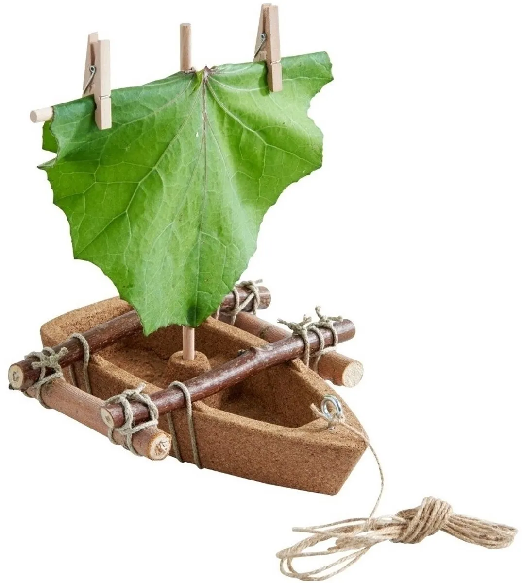 Haba Terra Kids Bouwpakket Kurken Boot - afbeelding 4 van 6