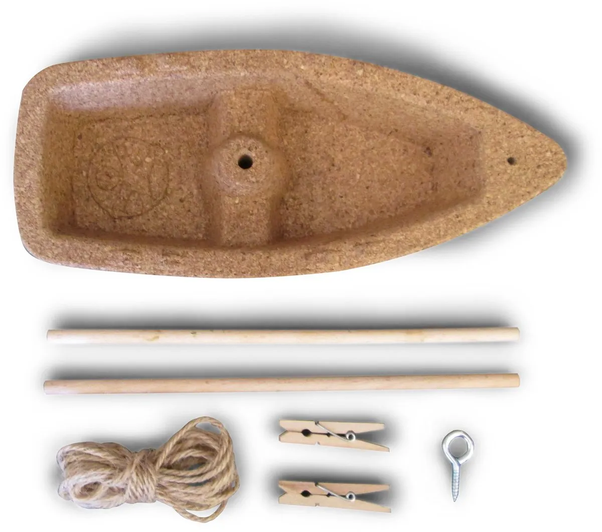 Haba Terra Kids Bouwpakket Kurken Boot - afbeelding 3 van 6