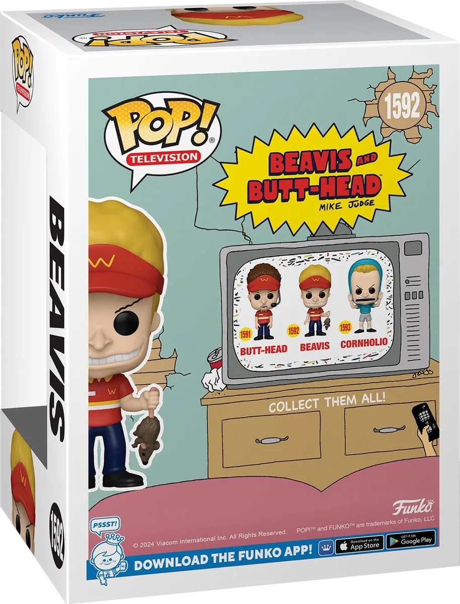 Funko Pop! Beavis & Butt-Head Beavis Wackdonalds #1592