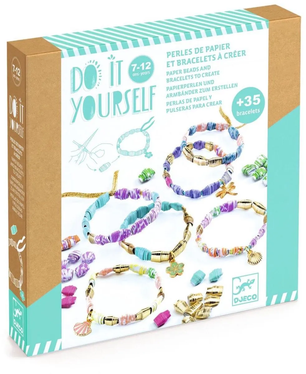 Djeco 162973 DIY-papieren kralen en armbandjes - afbeelding 6 van 6