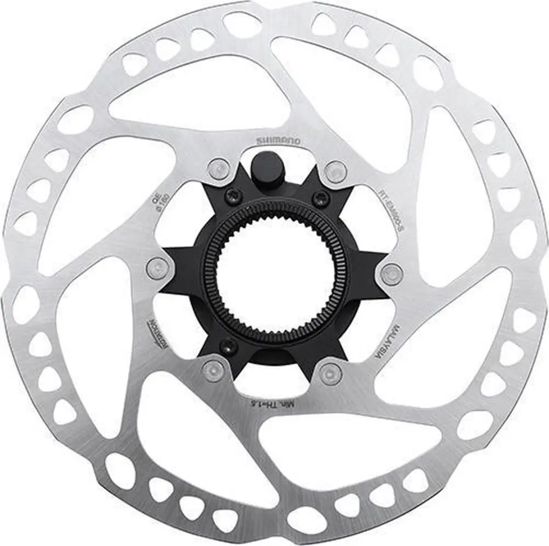 Shimano Remschijf RT-EM600 160mm Center-Lock RVS
