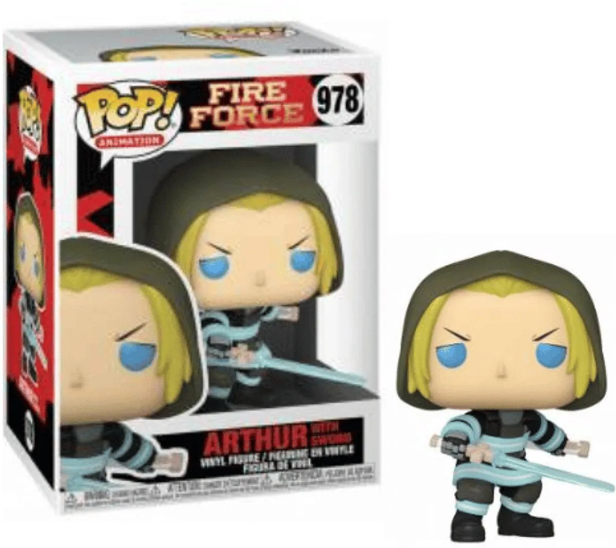 Funko POP! Fire Force Arthur With Sword - 56156 - Multicolor