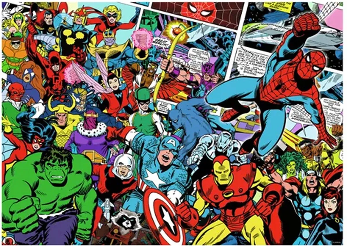 Ravensburger Marvel Legpuzzel 1000 Stuks - 12000510