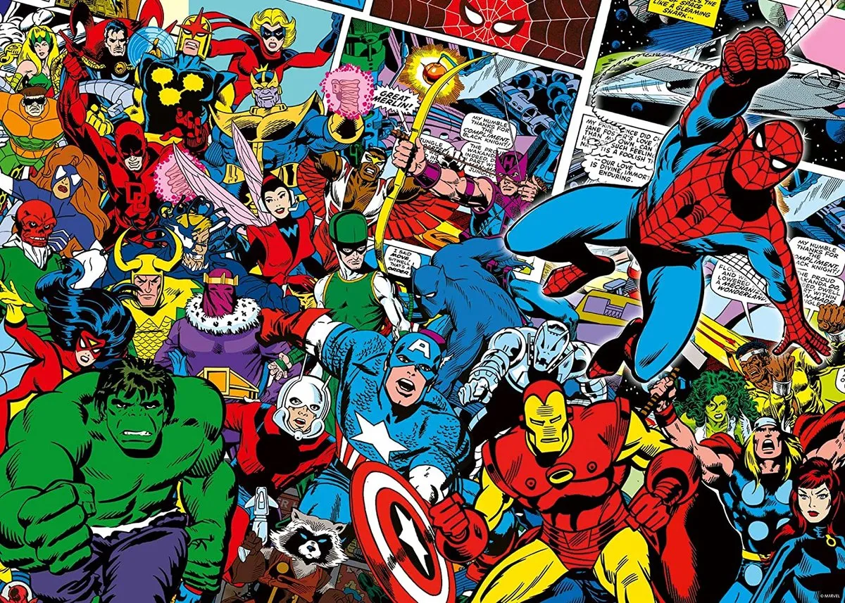 Ravensburger Marvel Legpuzzel 1000 Stuks - 12000510