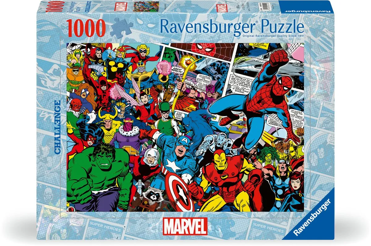 Ravensburger Marvel Legpuzzel 1000 Stuks - 12000510