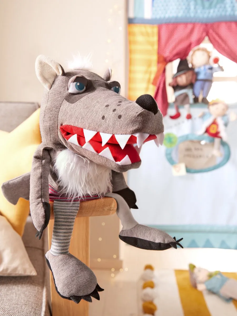 Haba Handpop Wolf Grisbert 306772 - Meerdere kleuren