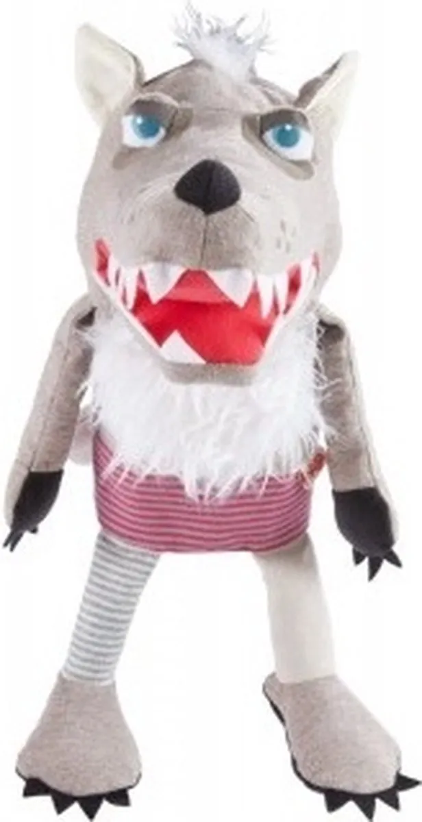 Haba Handpop Wolf Grisbert 306772 - Meerdere kleuren