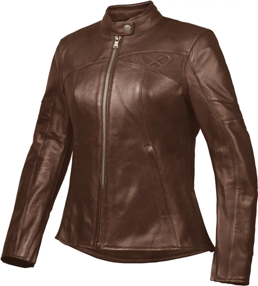 Ixon Cranky Air L Bruin Dames Leren Motorjas