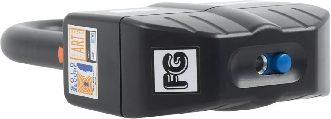 Oxford ART-4 Kettingslot met Alarm 1,2m - Zwart - afbeelding 6 van 6