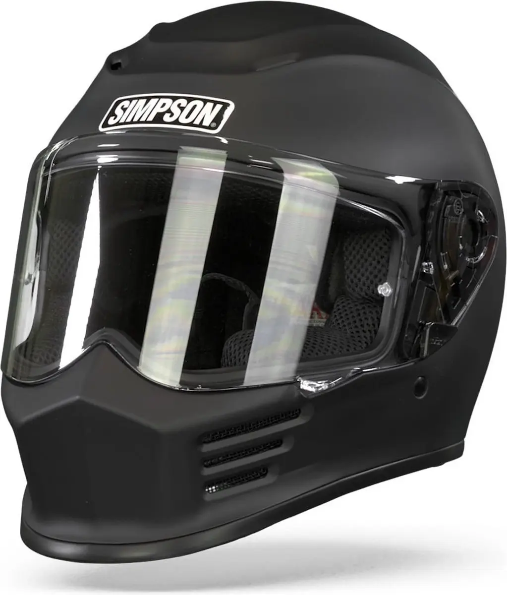 Simpson Speed Matt Black XS