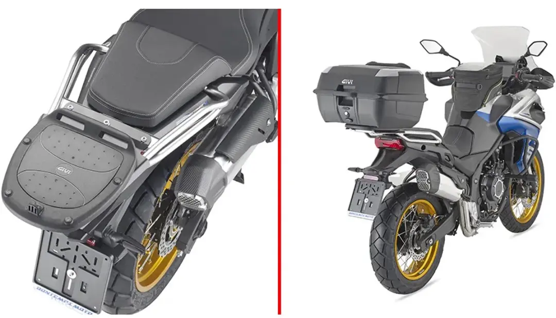 Givi Monolock Voge Valico DSX 23-24 Topkoffer - SR9262 - Zilver - afbeelding 2 van 3