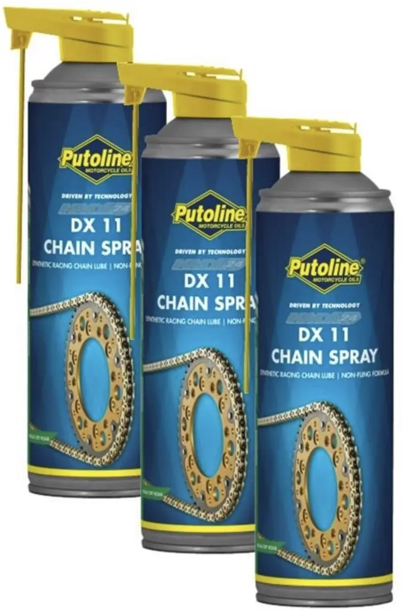 Putoline DX11 Chain Spray 3 x 500 ml