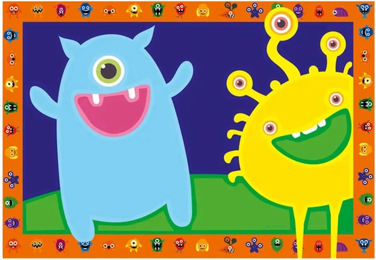 Ravensburger CreArt Silly Monsters Schilderset - 15 Kleuren - Multicolor - afbeelding 6 van 6