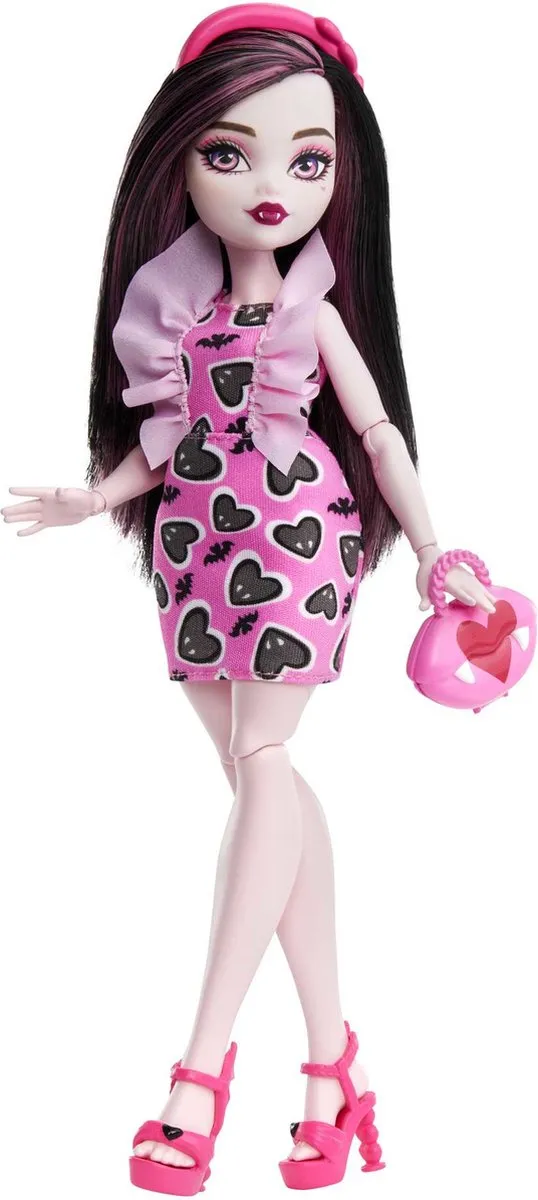 Mattel Monster High Draculaura Modepop HKY74 - Meerkleurig