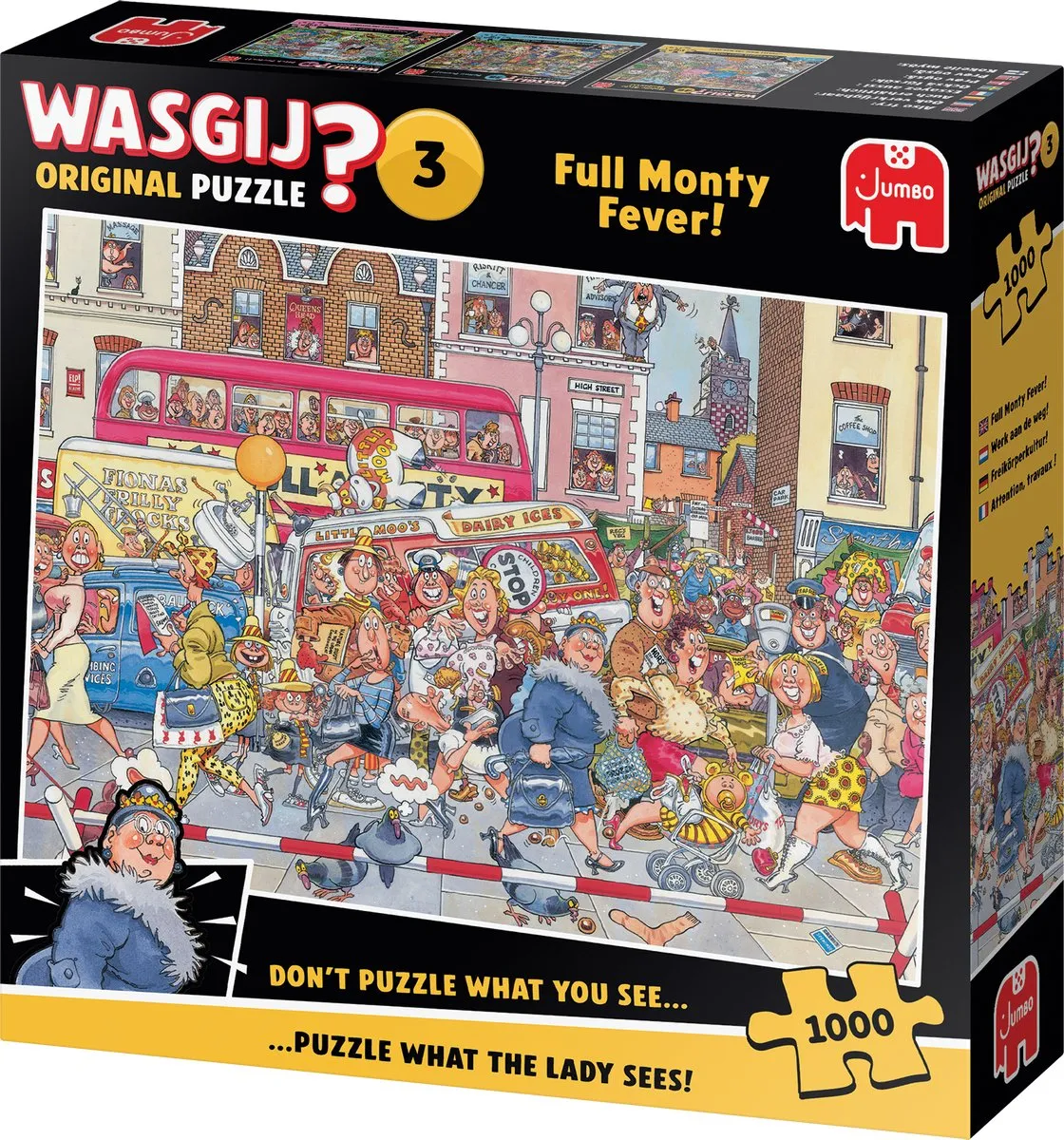 Jumbo Wasgij Original 3 Full Monty Fever 1000 Stuks