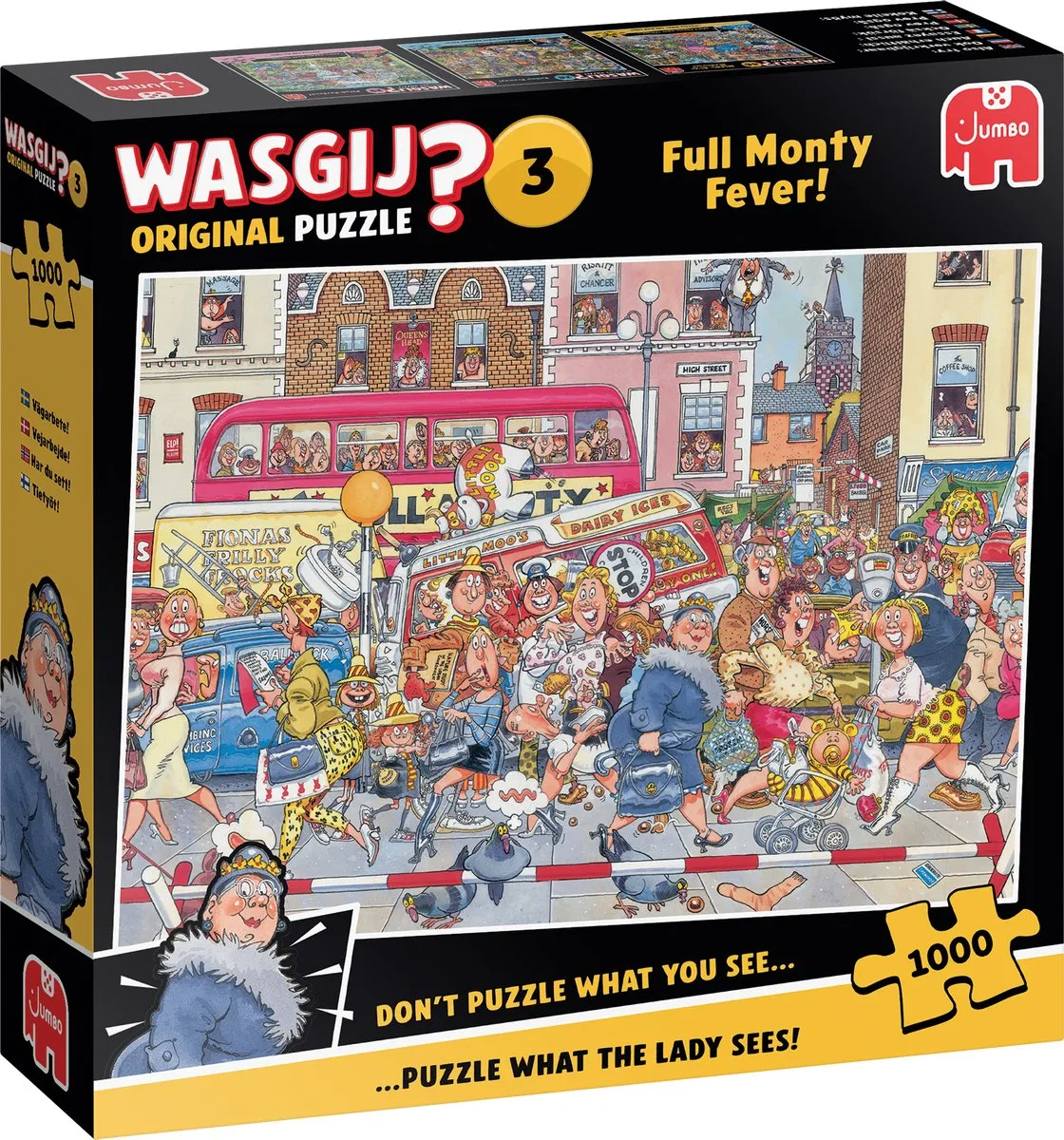 Jumbo Wasgij Original 3 Full Monty Fever 1000 Stuks
