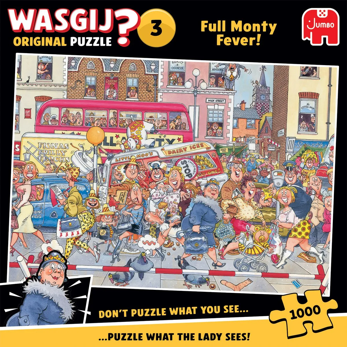 Jumbo Wasgij Original 3 Full Monty Fever 1000 Stuks