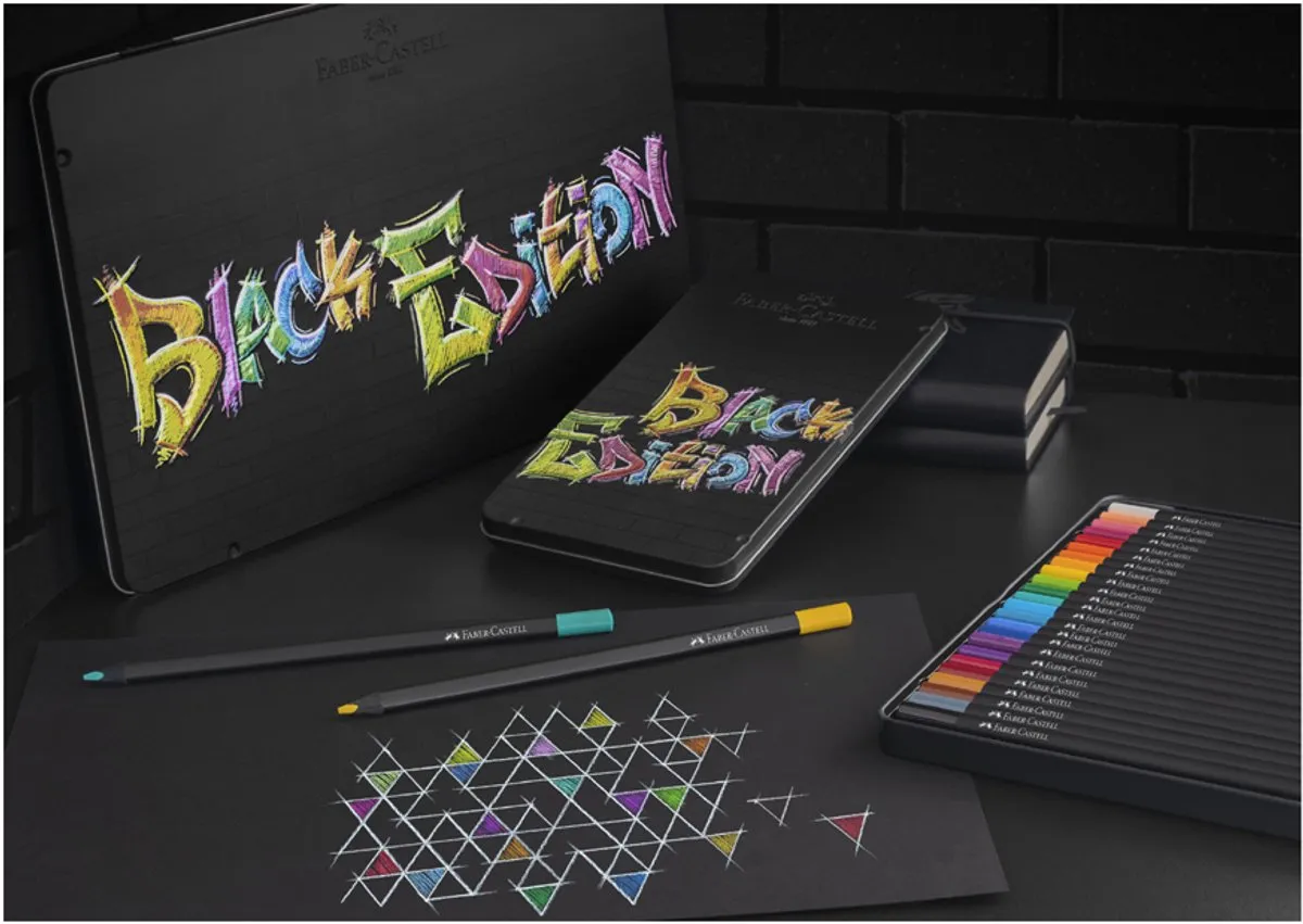 Faber-Castell Black Edition FC-116425 Kleurpotloden - 24 Stuks - afbeelding 6 van 6