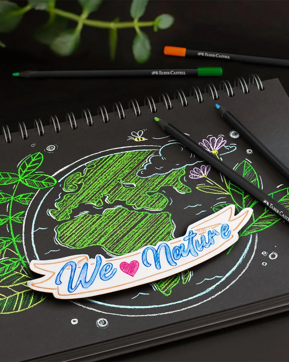 Faber-Castell Black Edition FC-116425 Kleurpotloden - 24 Stuks