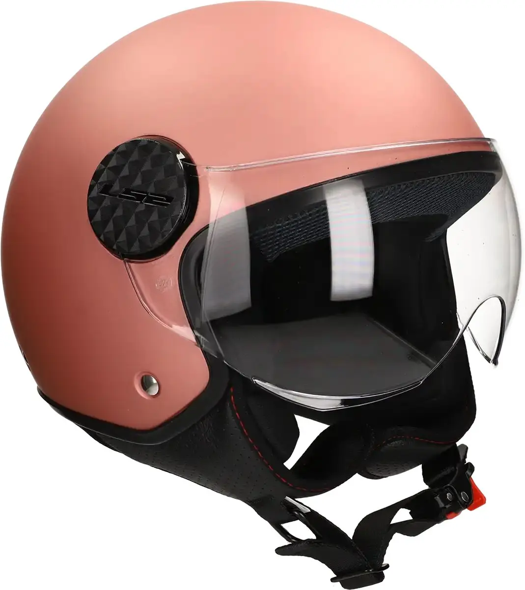 LS2 Sphere II Pilot OF558 Rosé Gold maat XS Scooterhelm