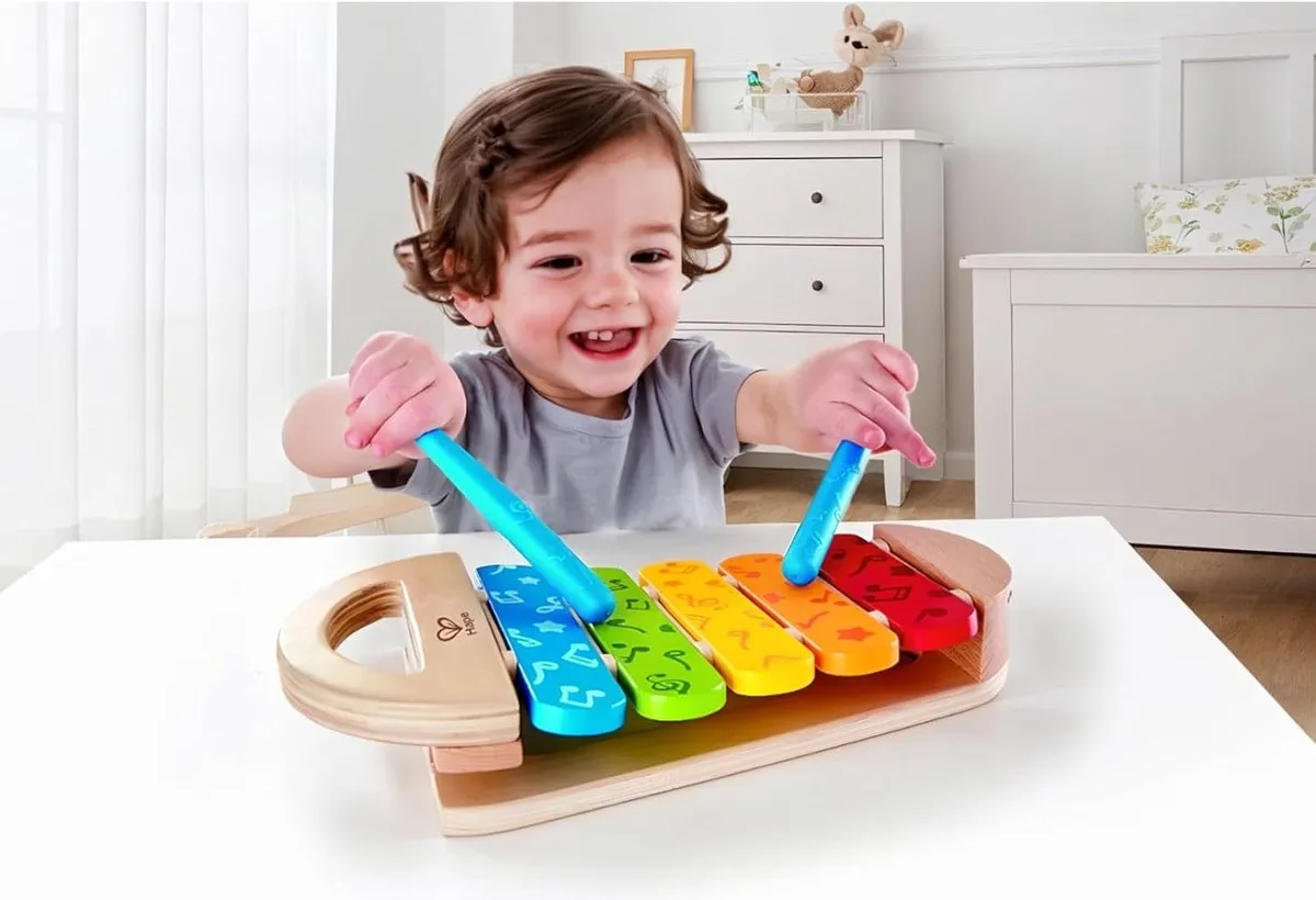 Hape Regenboog Xylofoon - Veelkleurig