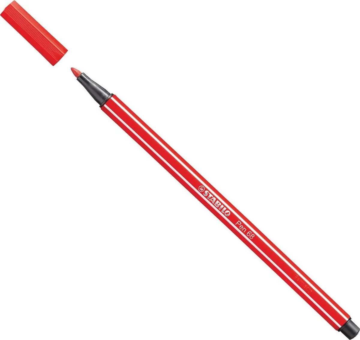 STABILO Pen 68 Premium Viltstift - Karmijn Rood