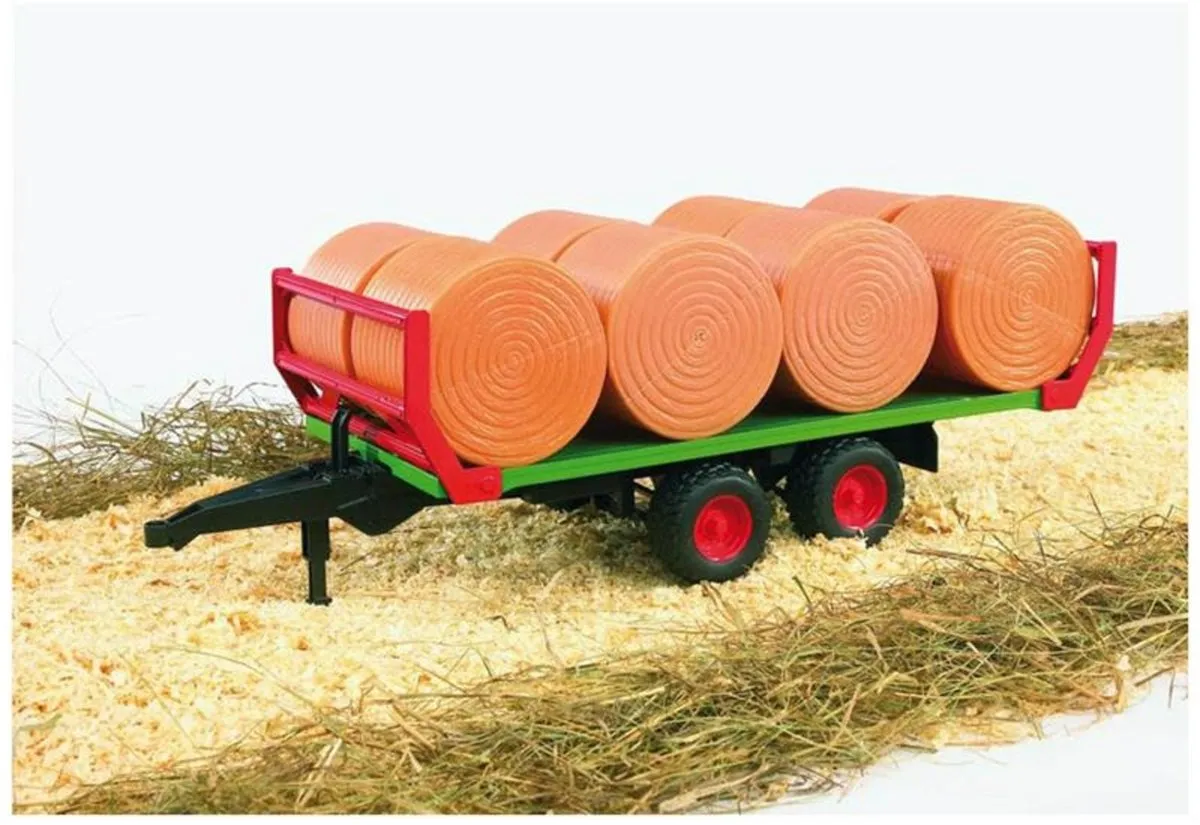 Bruder Balentransporter 2220 - 8 Hooibalen Groen