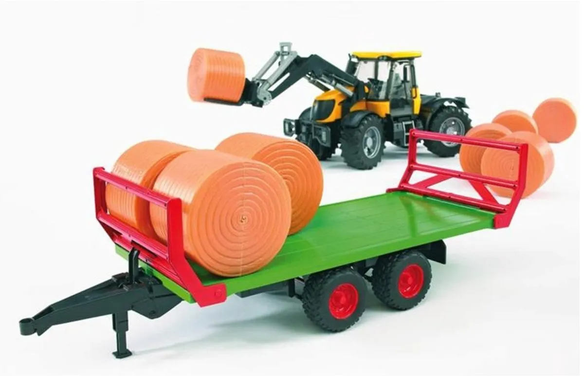 Bruder Balentransporter 2220 - 8 Hooibalen Groen