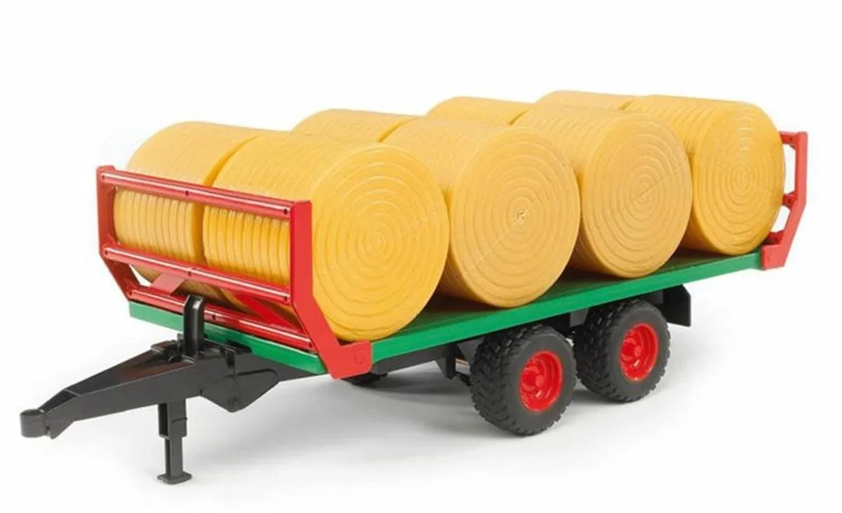 Bruder Balentransporter 2220 - 8 Hooibalen Groen