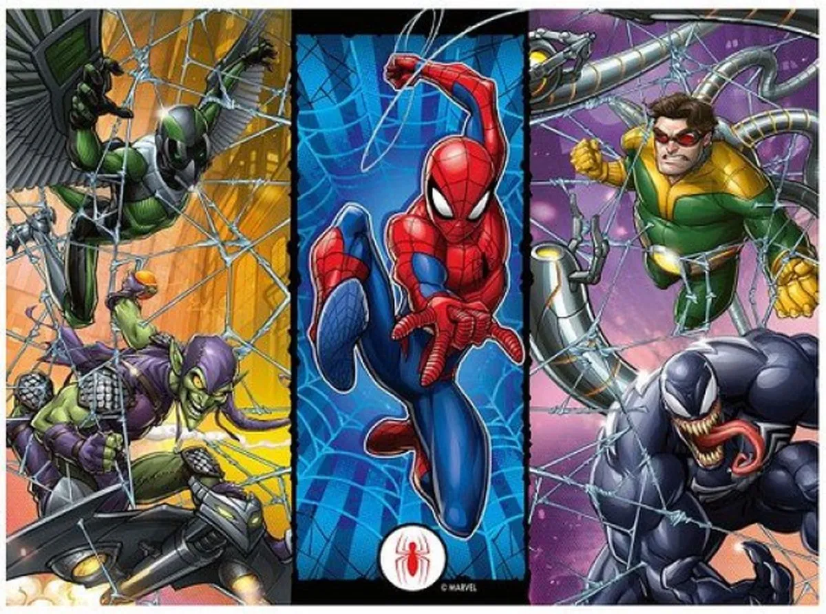 Ravensburger Marvel Spiderman Legpuzzel 300 XXL Stuks - 12001072