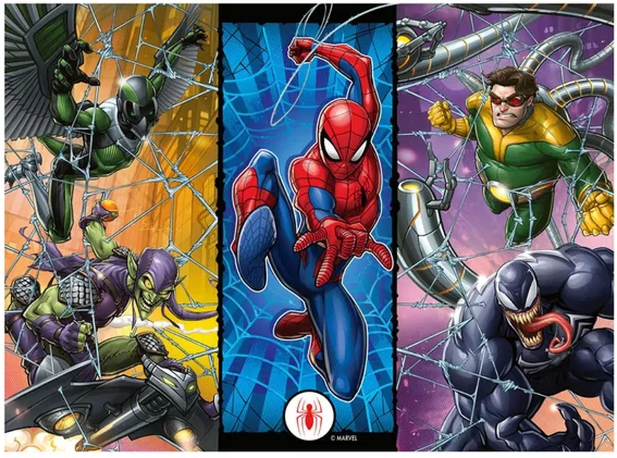 Ravensburger Marvel Spiderman Legpuzzel 300 XXL Stuks - 12001072