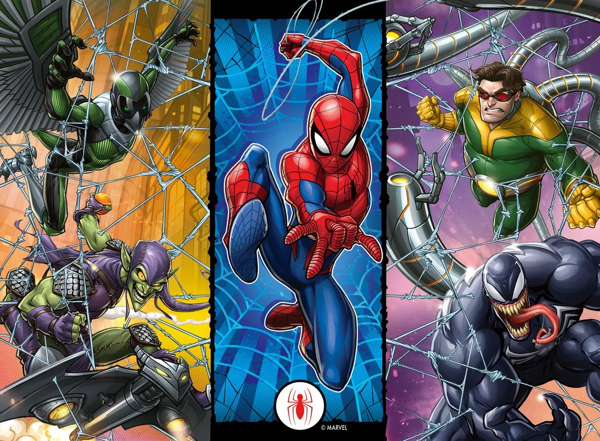 Ravensburger Marvel Spiderman Legpuzzel 300 XXL Stuks - 12001072