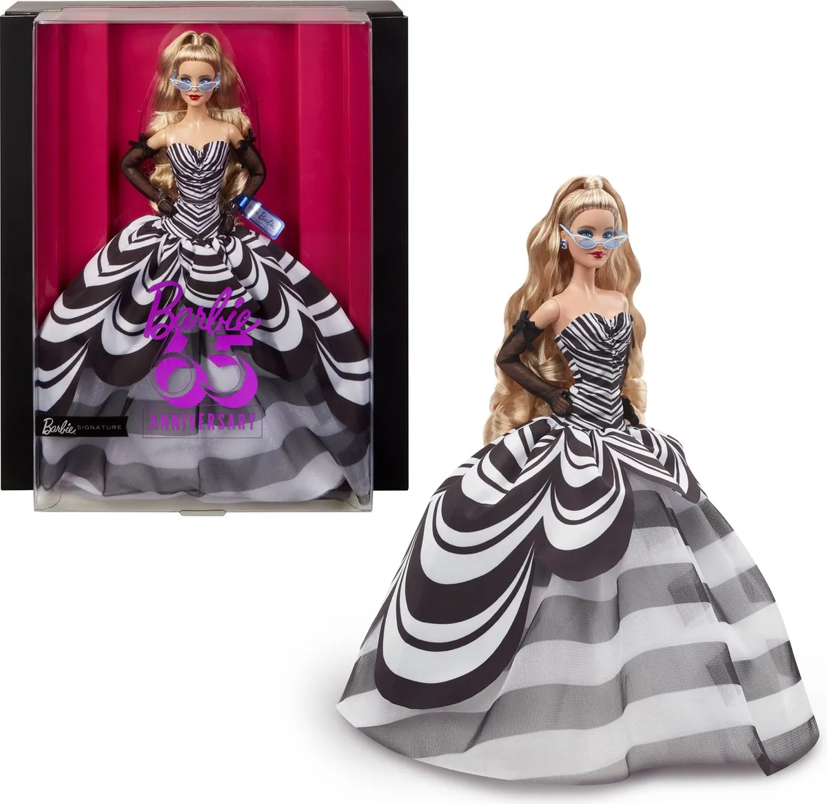 Barbie 65ste Blauwe Saffieren Verjaardag Modepop - MPN 0194735181032 - afbeelding 6 van 6