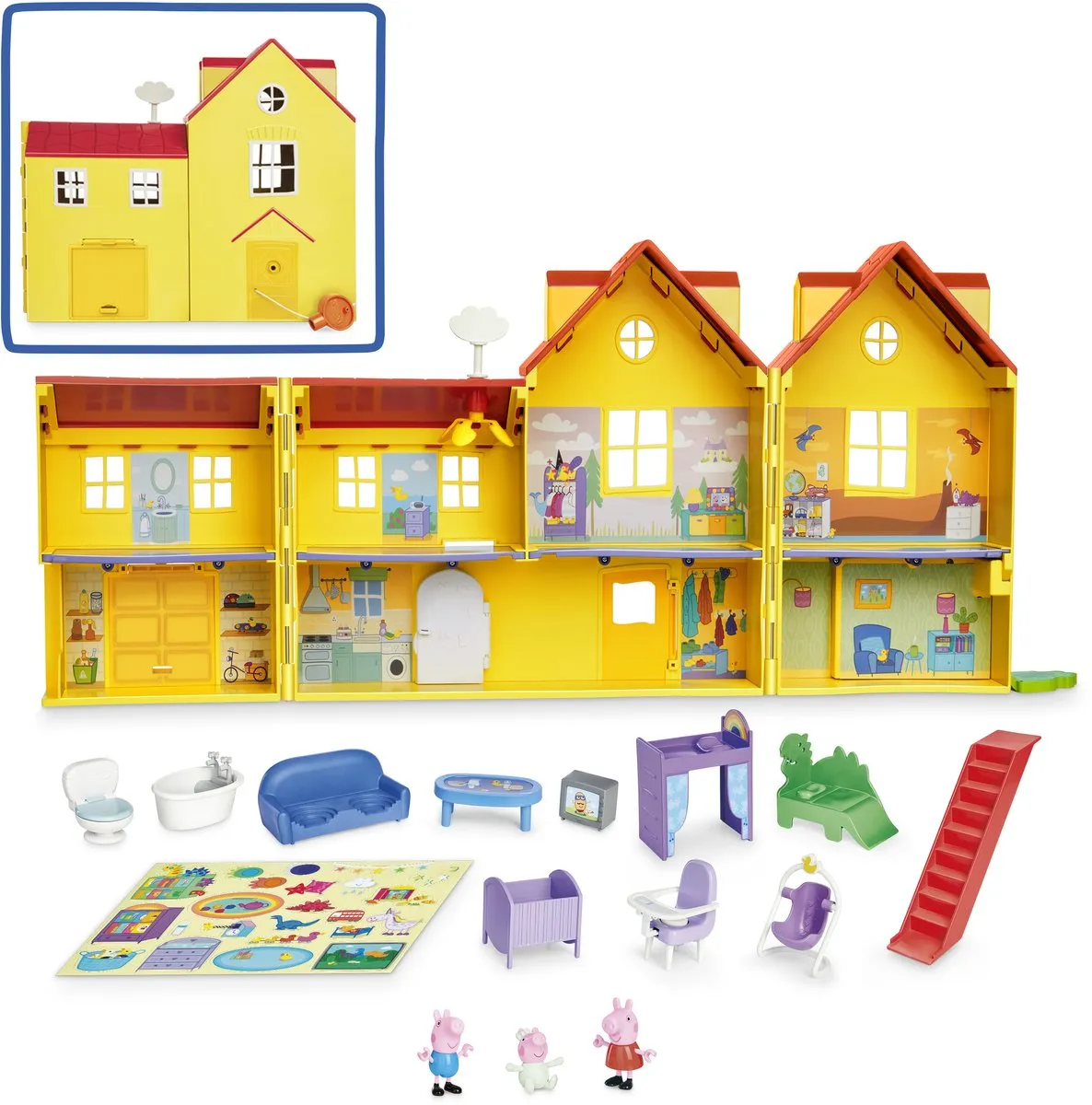 Hasbro Peppa Pig Familie Huis G05085L0 - Multicolor