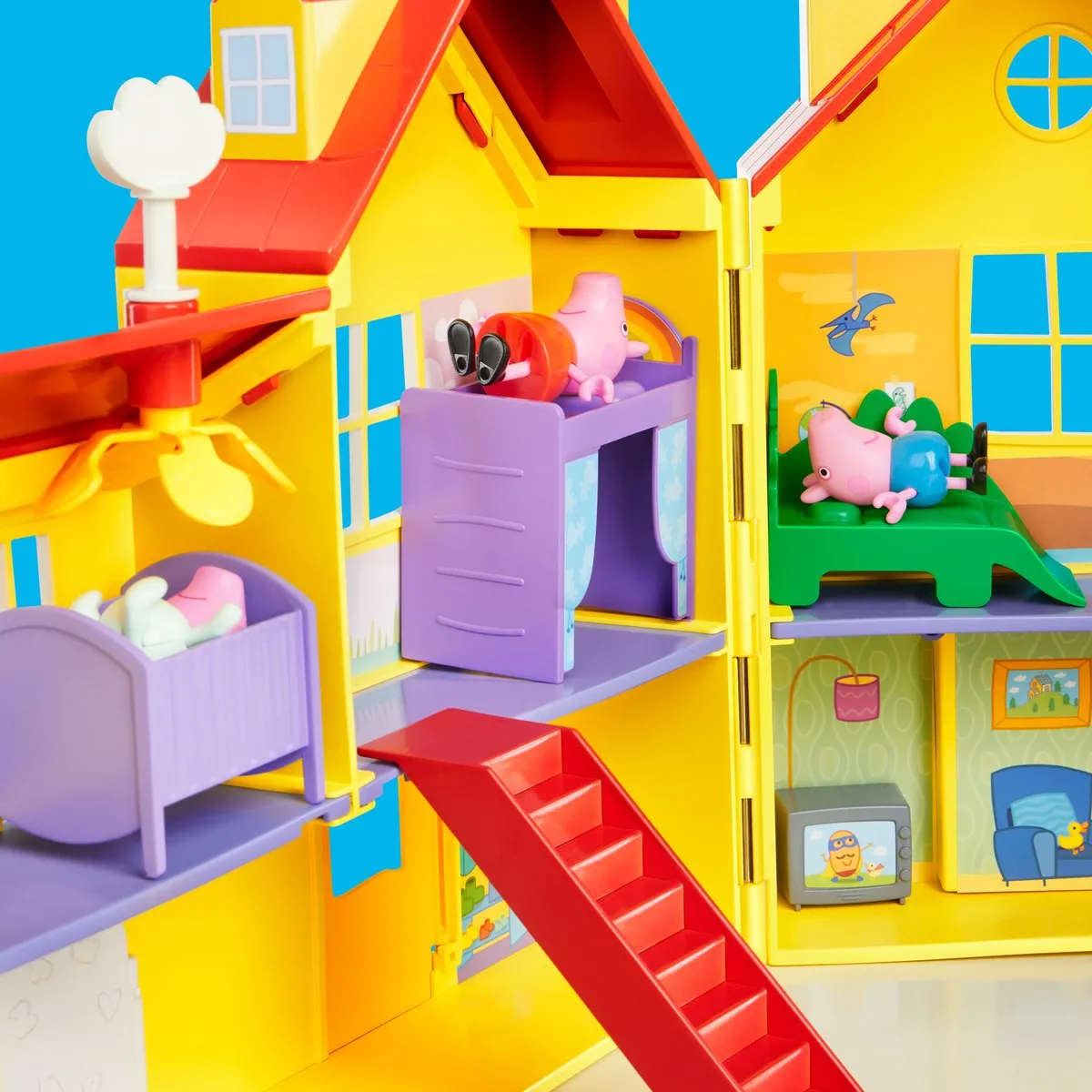 Hasbro Peppa Pig Familie Huis G05085L0 - Multicolor - afbeelding 6 van 6
