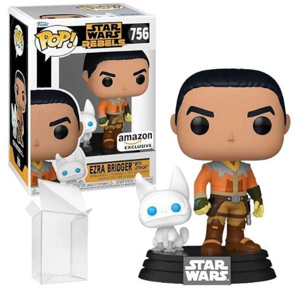 Funko Pop! Star Wars Ezra Bridger #756 - Multicolor