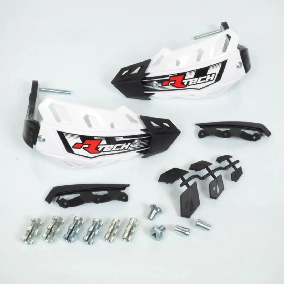 Racetech FLX Protège-Mains Quad - Wit - afbeelding 2 van 4