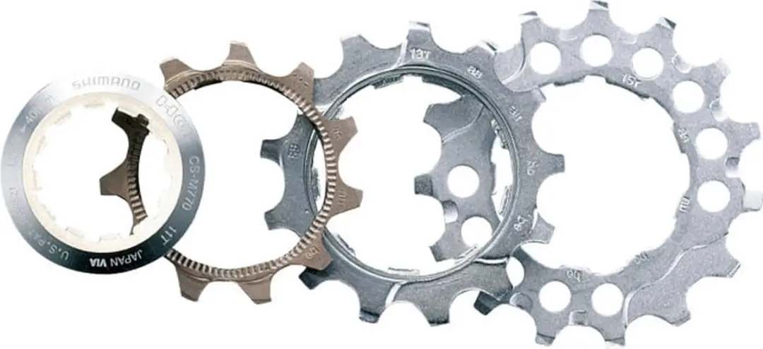 Shimano Deore XT CS-M770 Cassette 9-Speed 11-34T - Zilver/Chroom - afbeelding 5 van 6