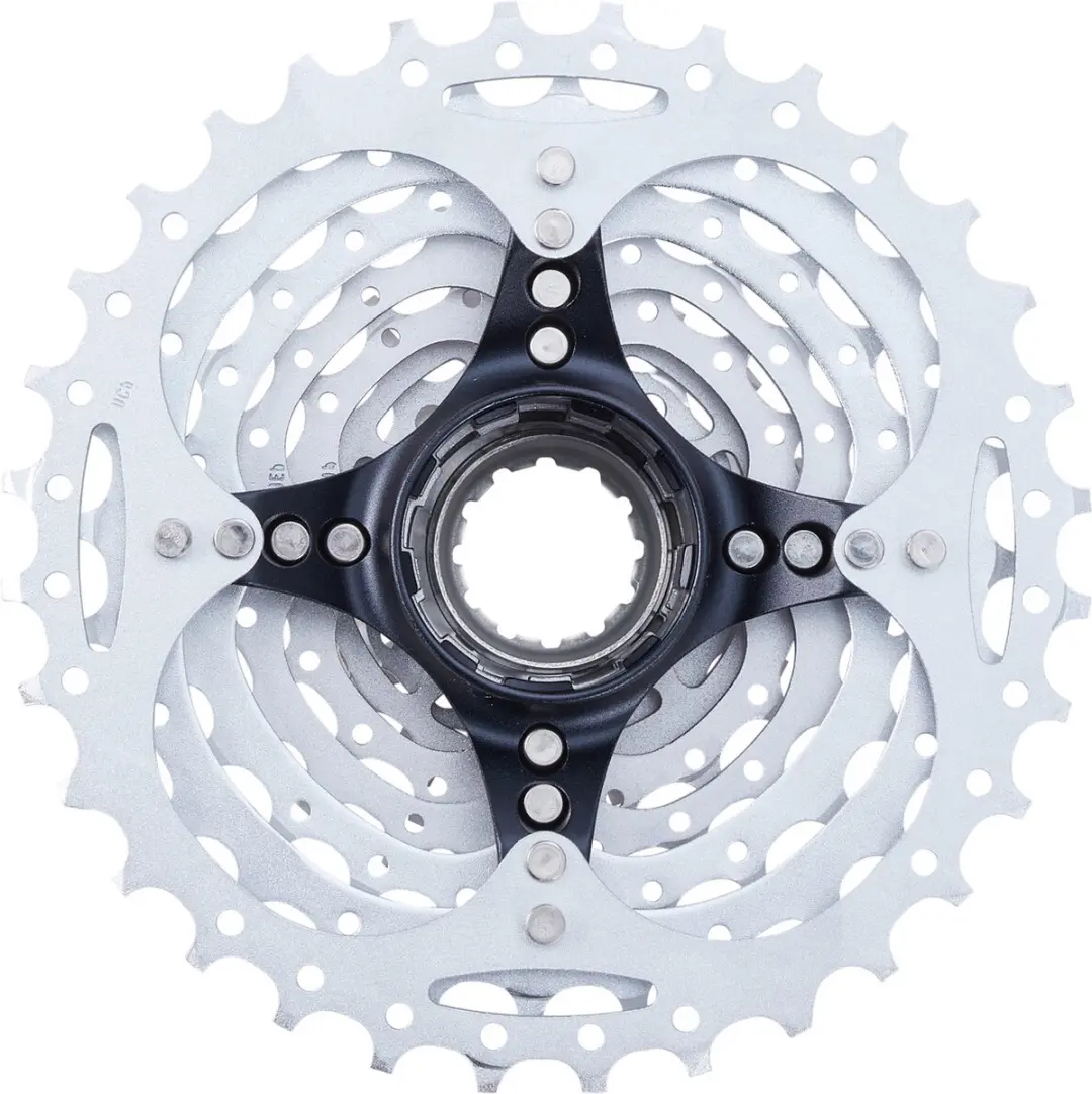 Shimano Deore XT CS-M770 Cassette 9-Speed 11-34T - Zilver/Chroom - afbeelding 4 van 6