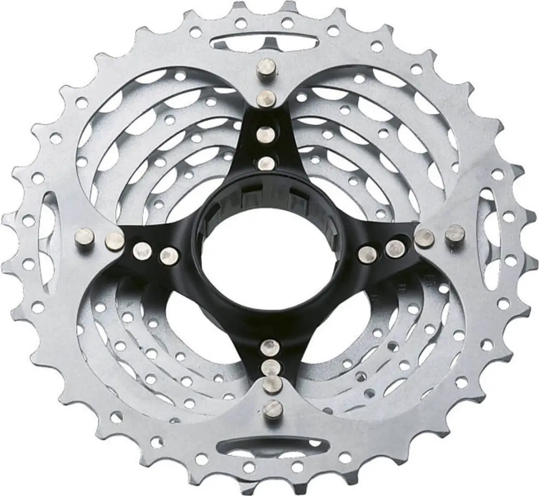 Shimano Deore XT CS-M770 Cassette 9-Speed 11-34T - Zilver/Chroom - afbeelding 6 van 6