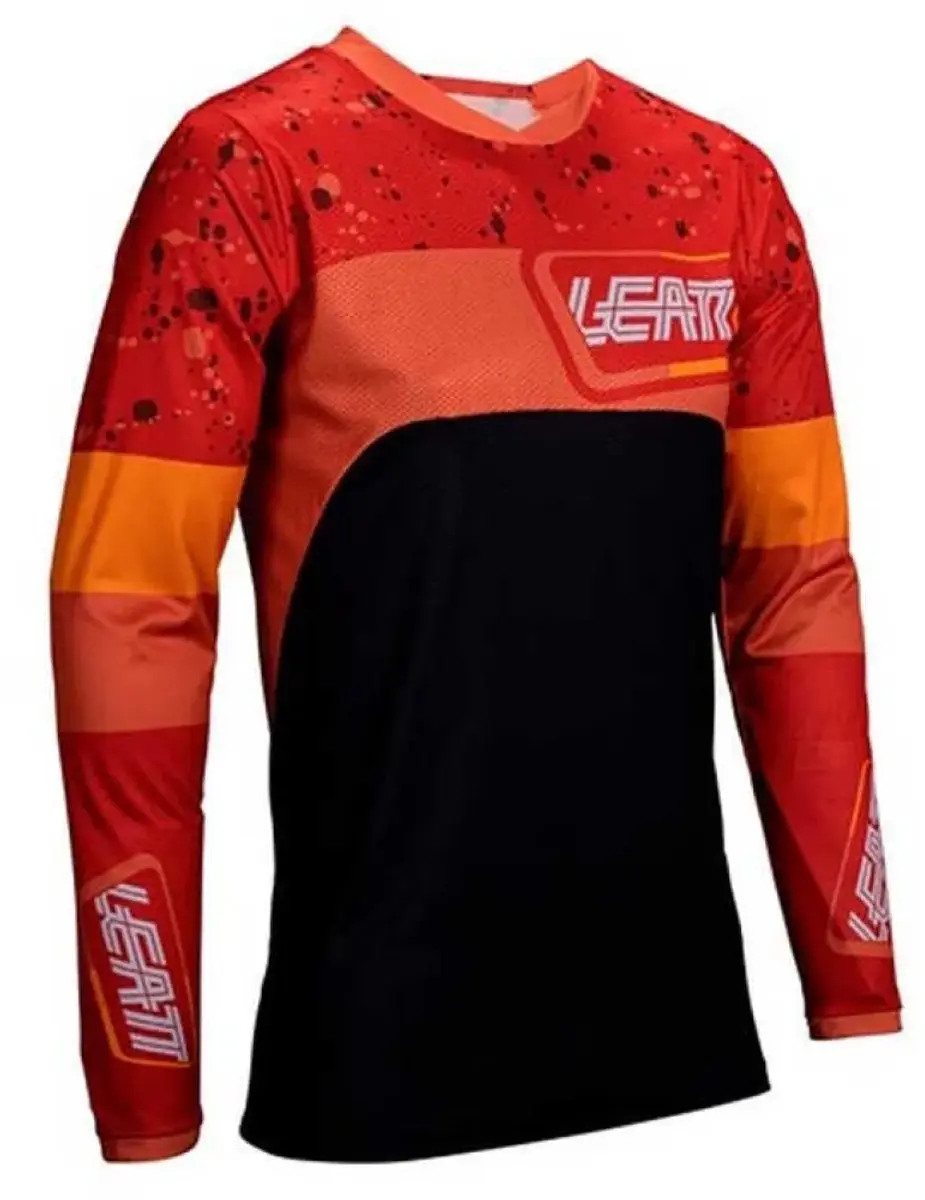 Leatt Moto 4.5 Enduro Jersey - M - Zwart/Oranje - afbeelding 6 van 6