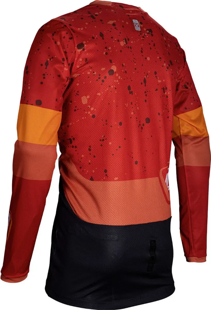 Leatt Moto 4.5 Enduro Jersey - M - Zwart/Oranje