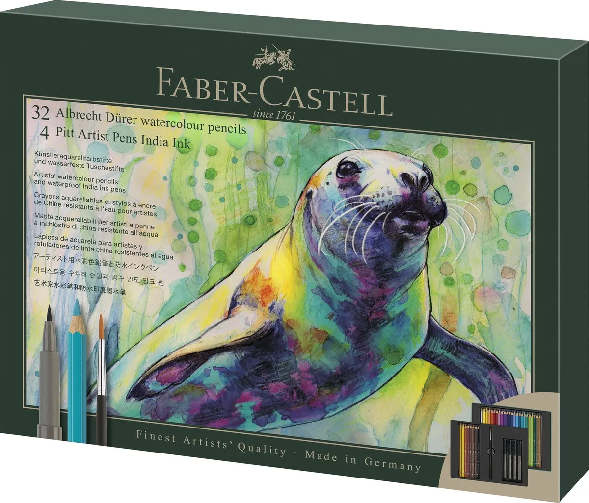 Faber-Castell Albrecht Dürer & Pitt Artist Pen Set 37-delig