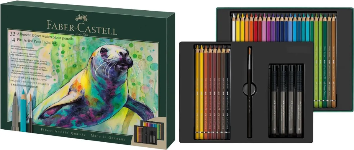Faber-Castell Albrecht Dürer & Pitt Artist Pen Set 37-delig - 32 Kleuren