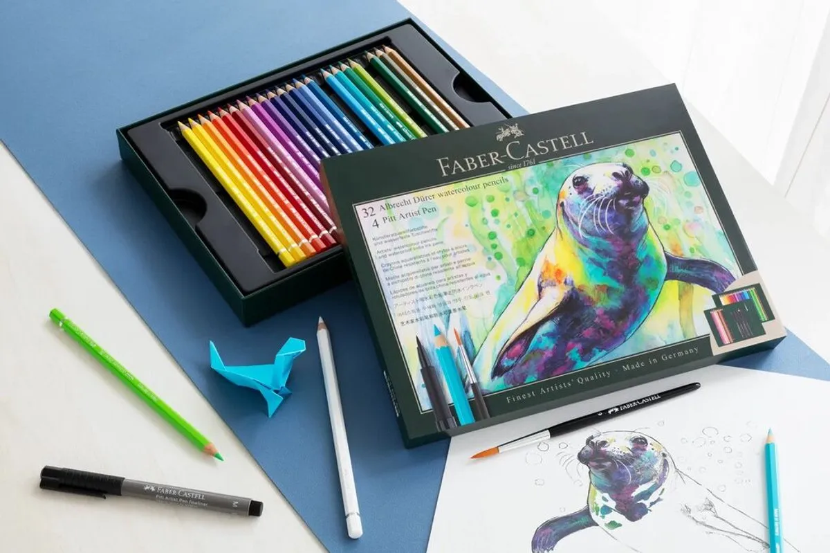 Faber-Castell Albrecht Dürer & Pitt Artist Pen Set 37-delig - 32 Kleuren