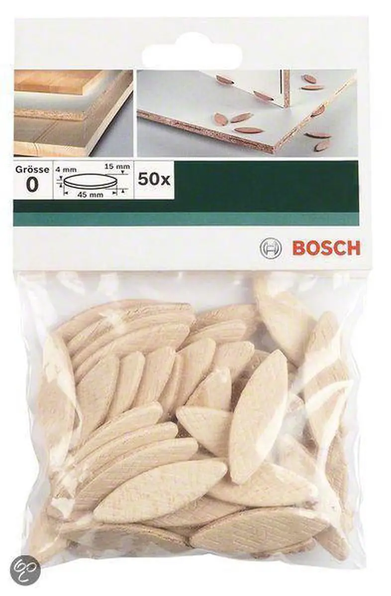 Bosch Lamellendeuvel 45mm 50 Stuks
