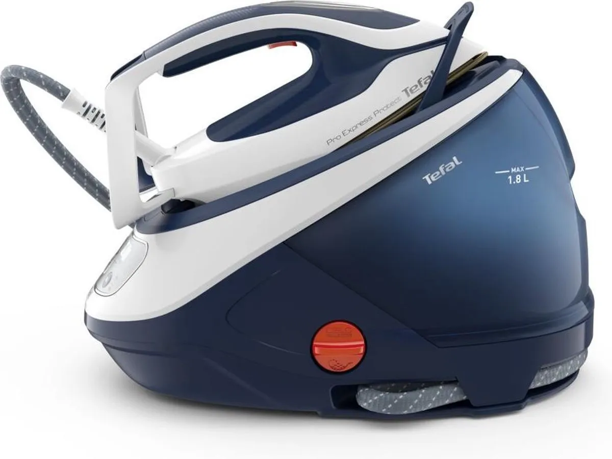 Tefal Pro Express Protect GV9221 Stoomgenerator 2600W - Blauw/Wit