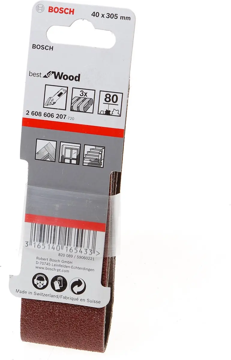 3 BANDEN 40X305 BEST WOOD+PAINT, 80