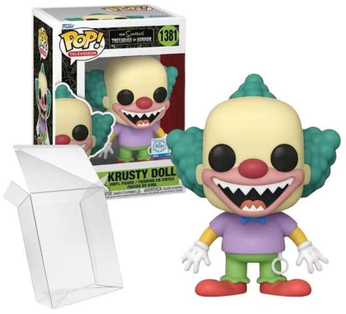 Funko Pop! The Simpsons Krusty Doll 1381 - Multicolor